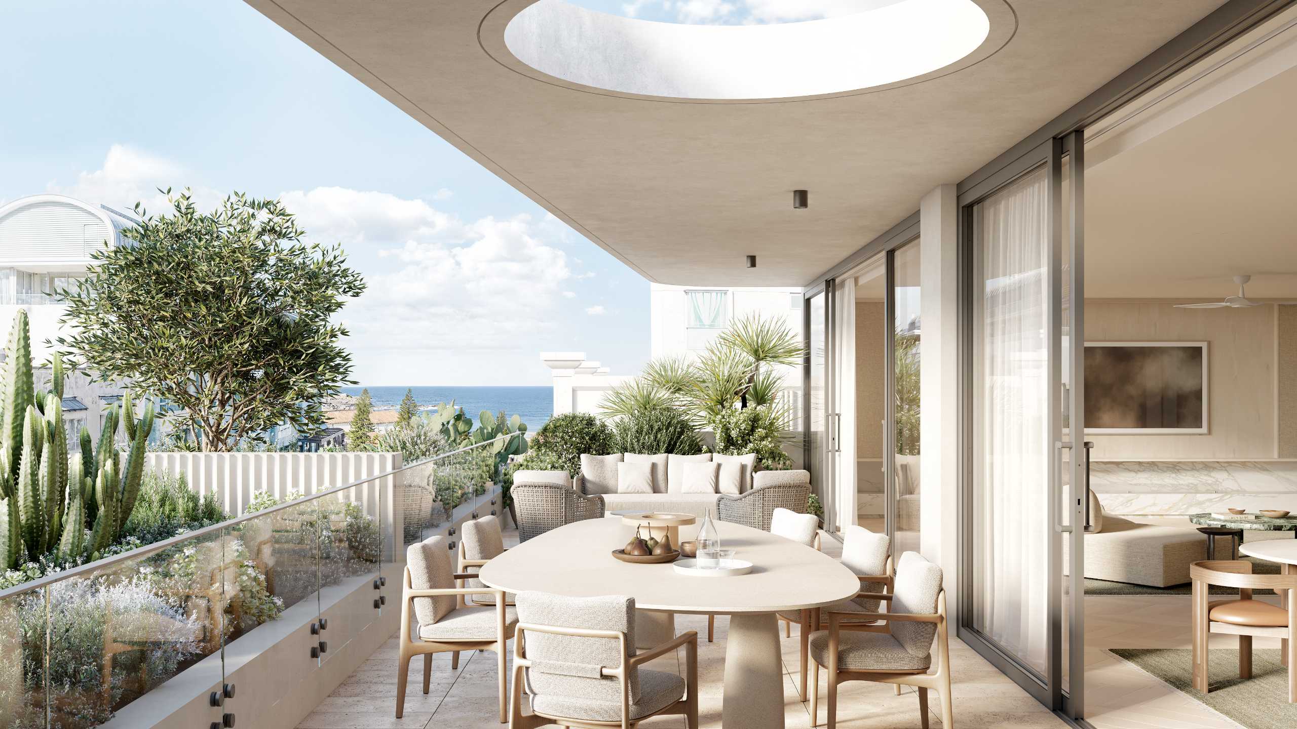 AVRA Penthouse Balcony