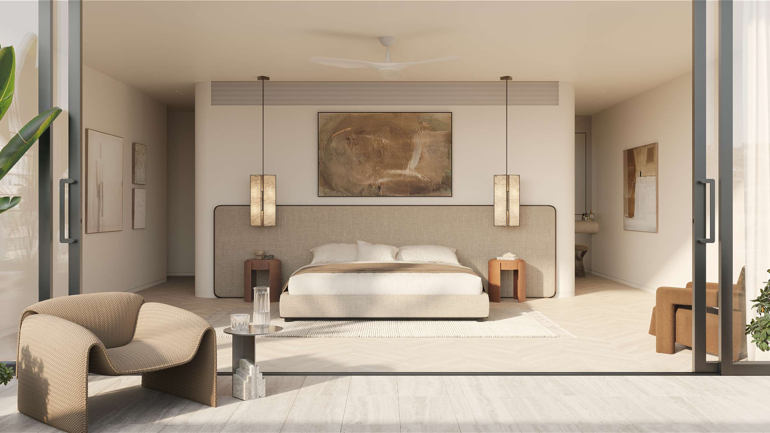 AVRA Penthouse Bedroom