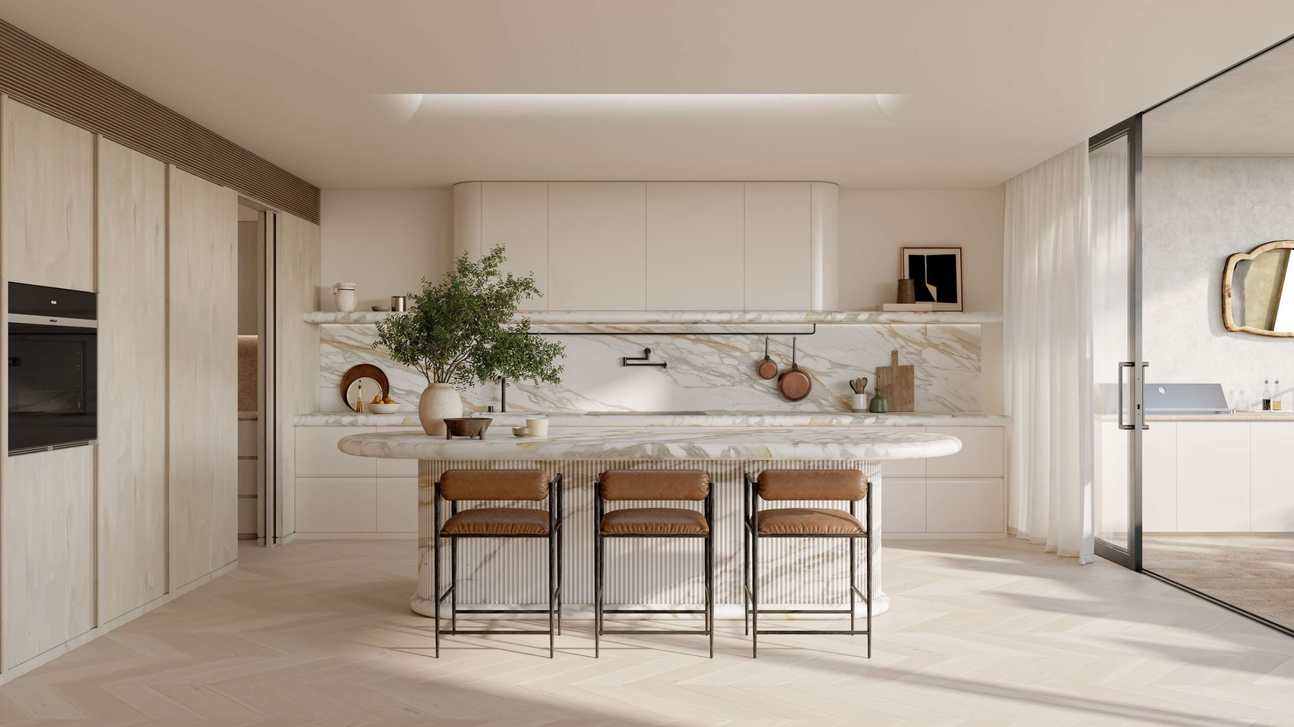 AVRA Penthouse Kitchen